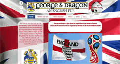 Desktop Screenshot of georgeanddragonpub.net